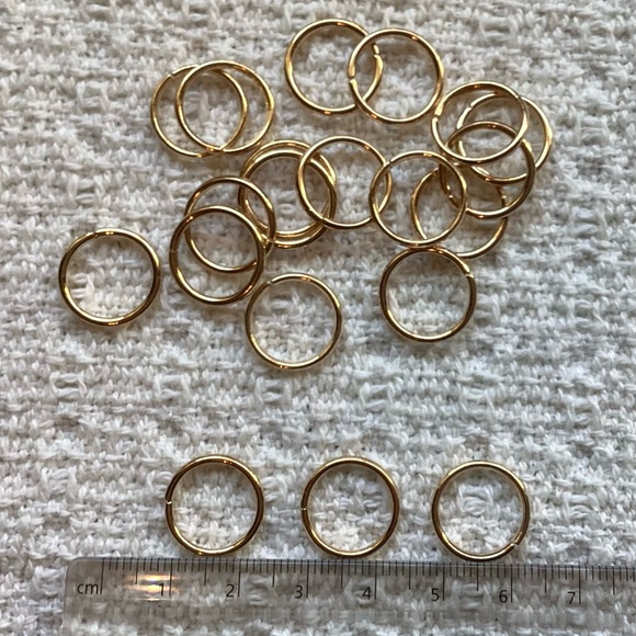 Jump Rings Gold Plated - Picture 5 of 7